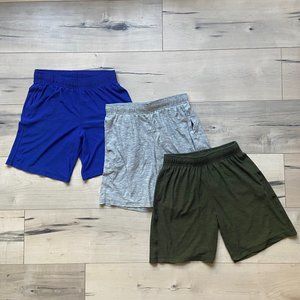 Old Navy Boys Breathe On Athletic Shorts - Size Medium (8). Bundle of Three.